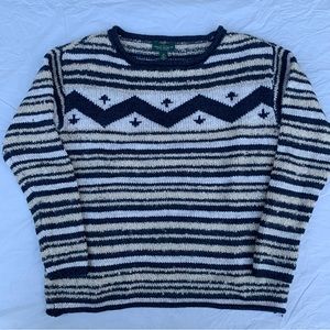 Y2K Ralph Lauren Jeans Co. Mom Sweater